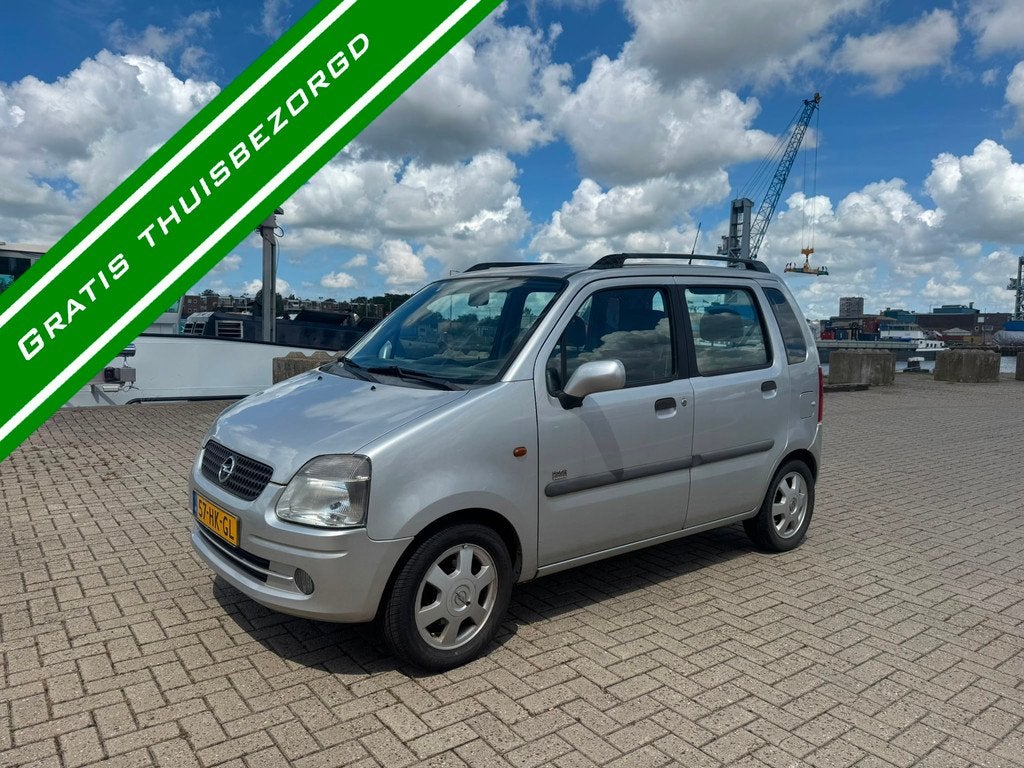 Opel Agila 1.2-16V Edition - NW APK - STUURBEKRACHTIGING - N, Voorwielaandrijving, 15 km/l, Gebruikt, Bedrijf