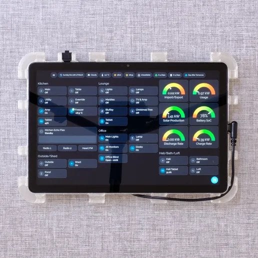Foto 4 van Tablet muurbeugel wandhouder  Samsung Lenovo Home Assistant