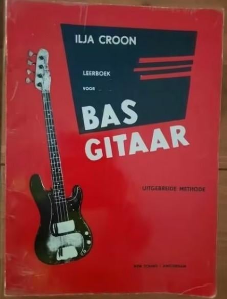 basgitaar-leerboek voor bas gitaar ilja Croon-lesboek, Muziek en Instrumenten, Gebruikt, Basgitaar, Overige genres, Les of Cursus