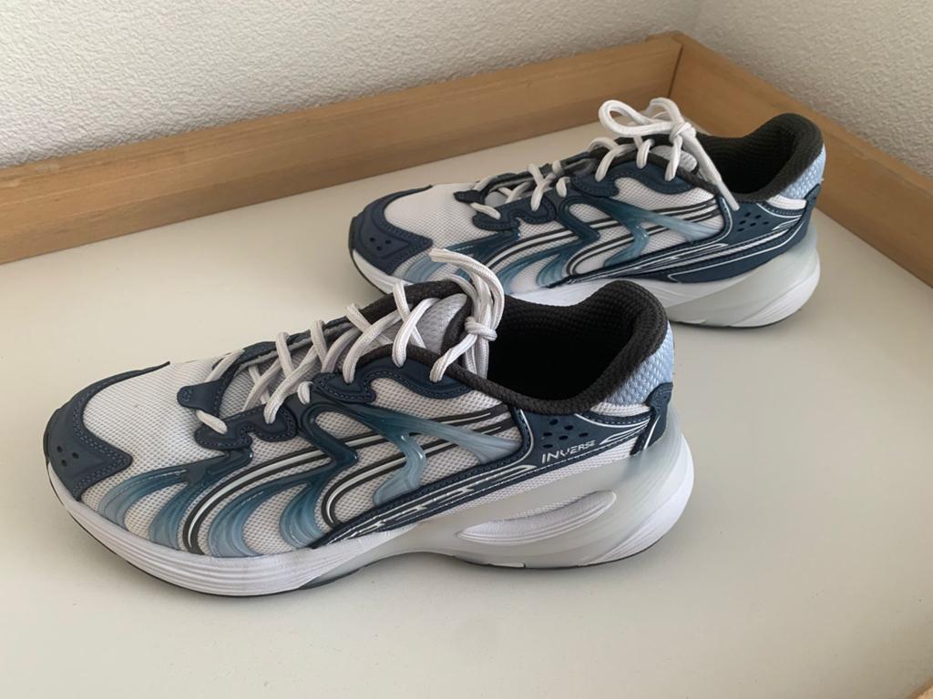 Puma INVERSE SHADES Sneakers silver/indigo – maat 42,5, Ophalen of Verzenden, Zo goed als nieuw, Sneakers of Gympen