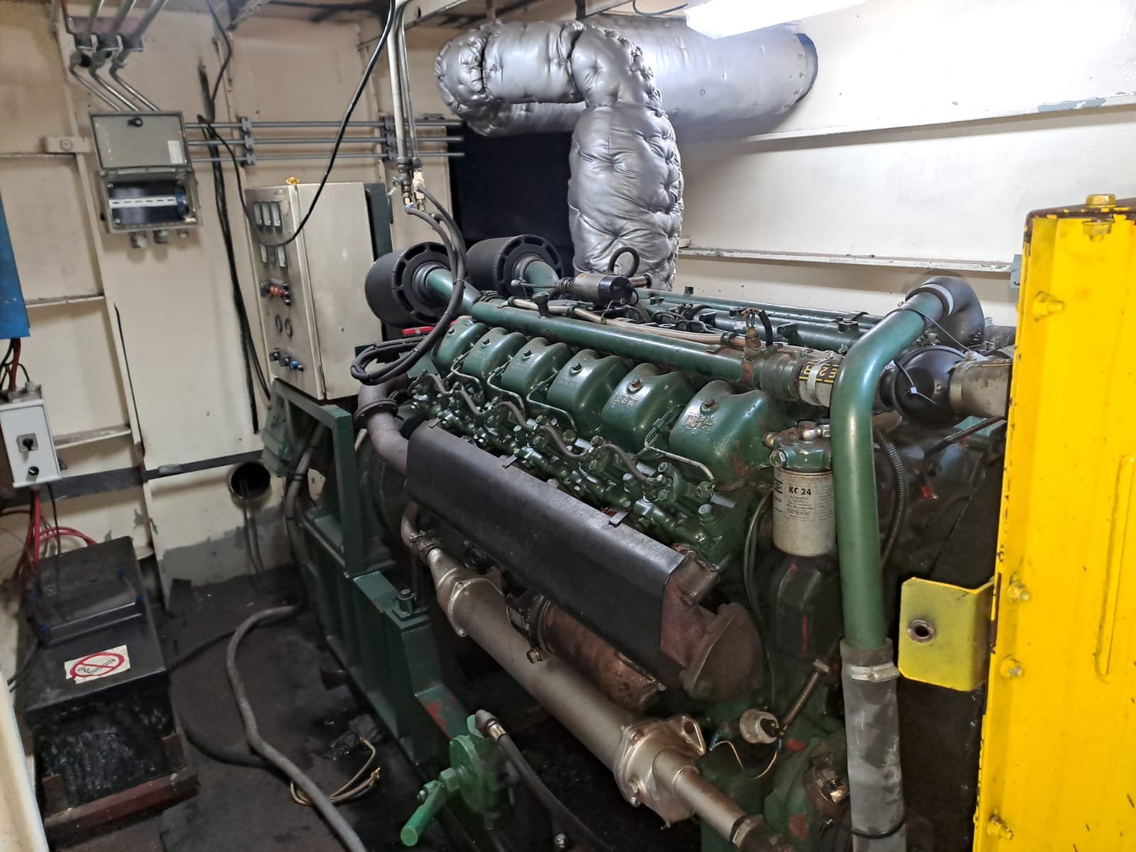 Generator mwm v12 150kva, Ophalen