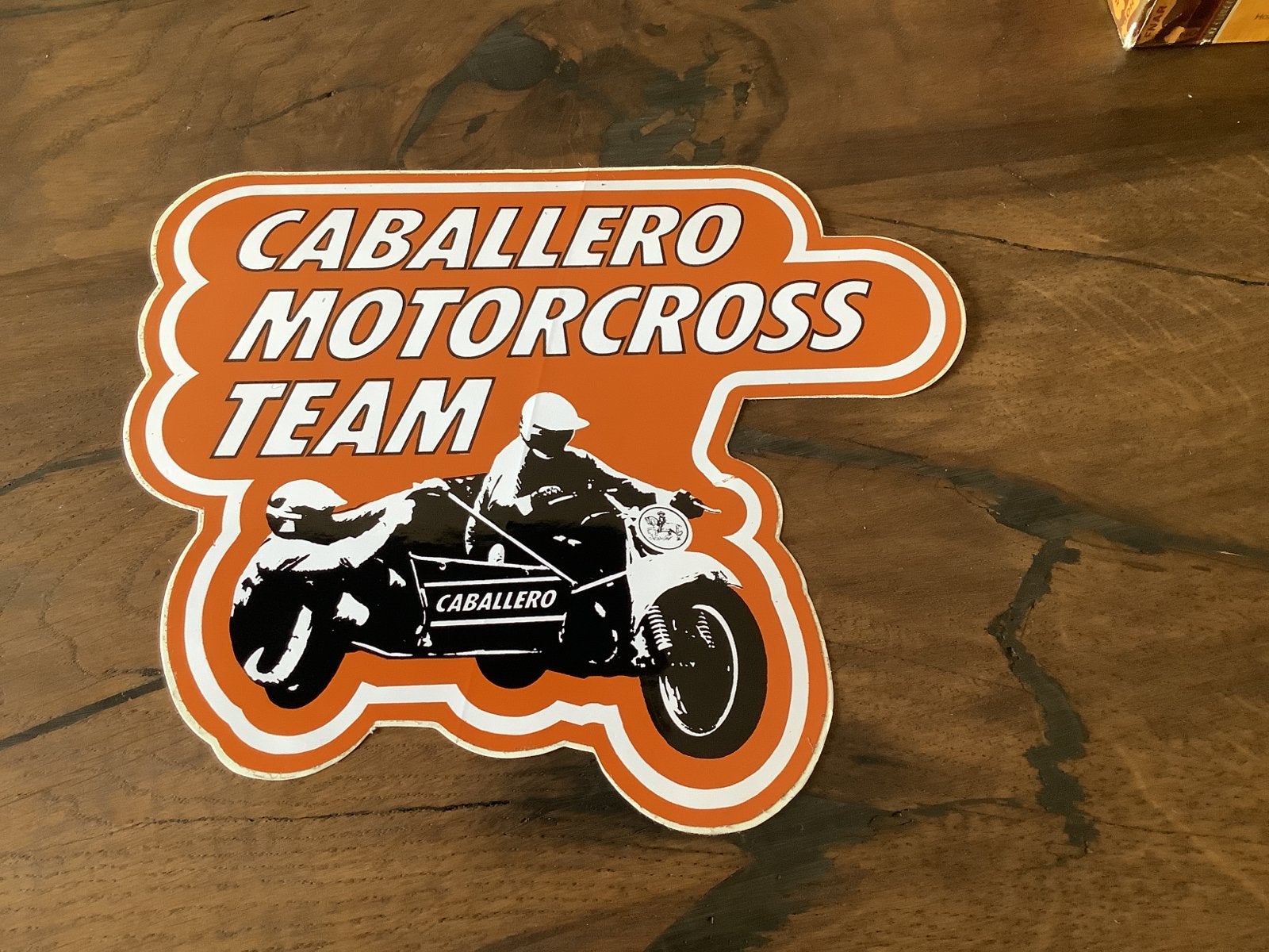 Caballero Motorcross Team Sticker, Verzamelen, Ophalen of Verzenden