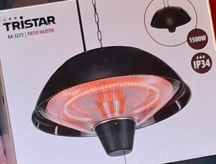 Tristar KA-5273 Patio Heater - Terrasverwarmer, Plafond, Nieuw, Waterbestendig, Ophalen