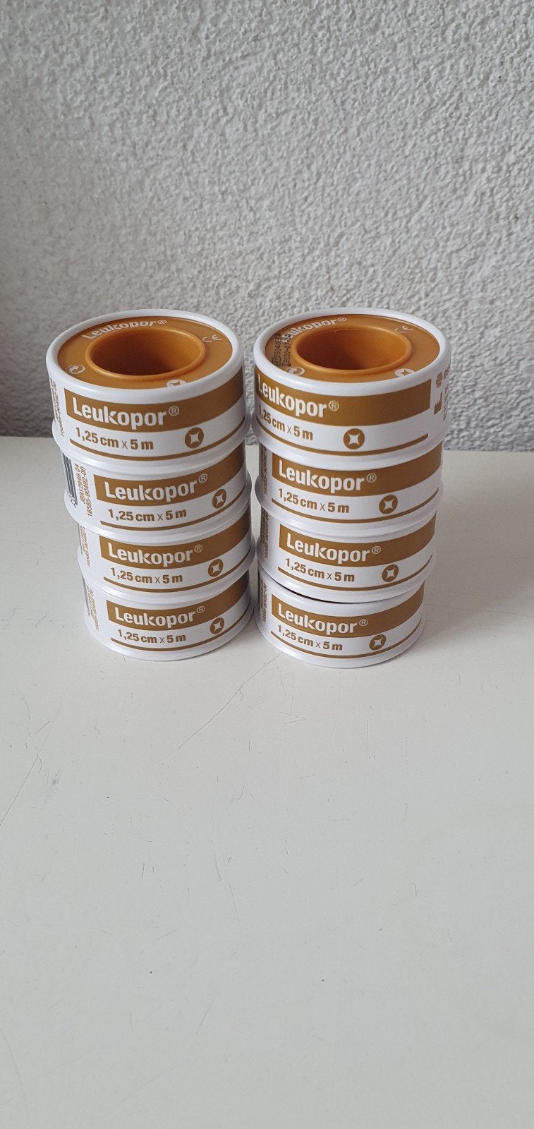 Leukopor 8x rolletje nieuw, Ophalen of Verzenden, Nieuw