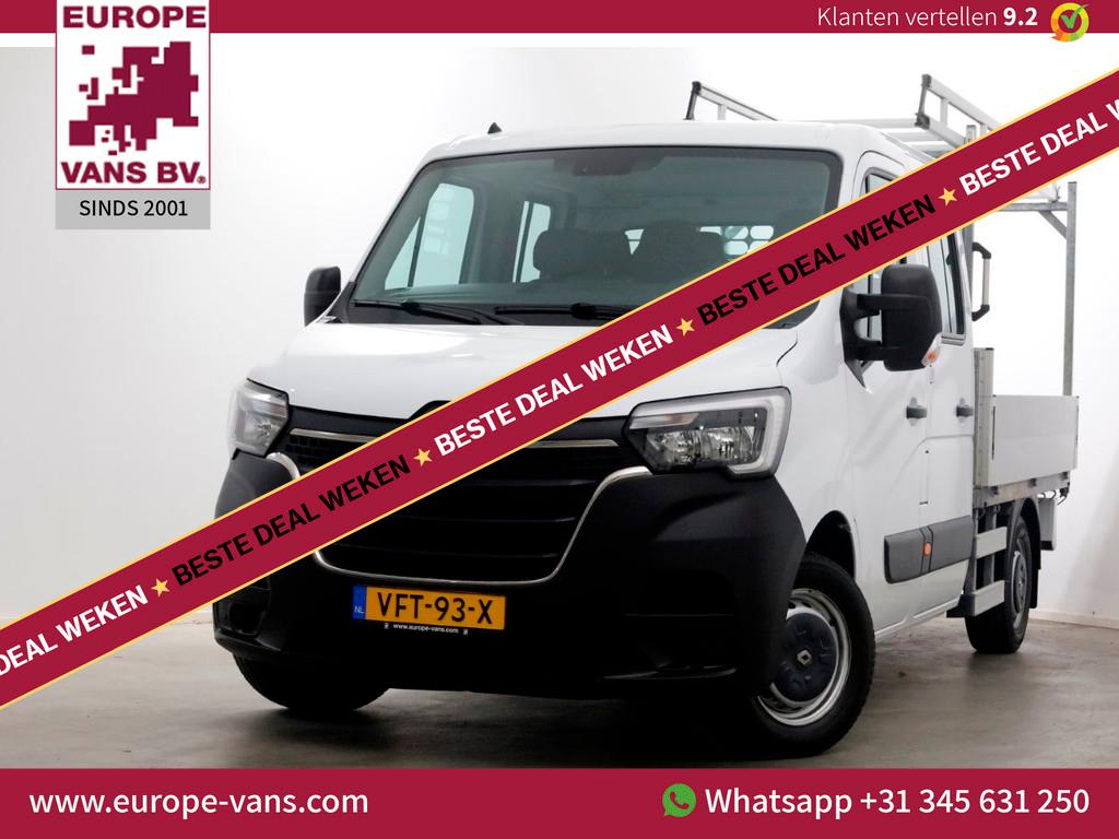 Renault Master T35 2.3 dCi 135pk L2 D.C. Open Laadbak Airco/, Auto's, Voorwielaandrijving, 136 pk, Gebruikt, Euro 6
