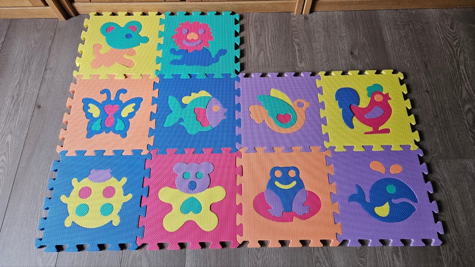 Foam vloerpuzzel dieren, Ophalen of Verzenden