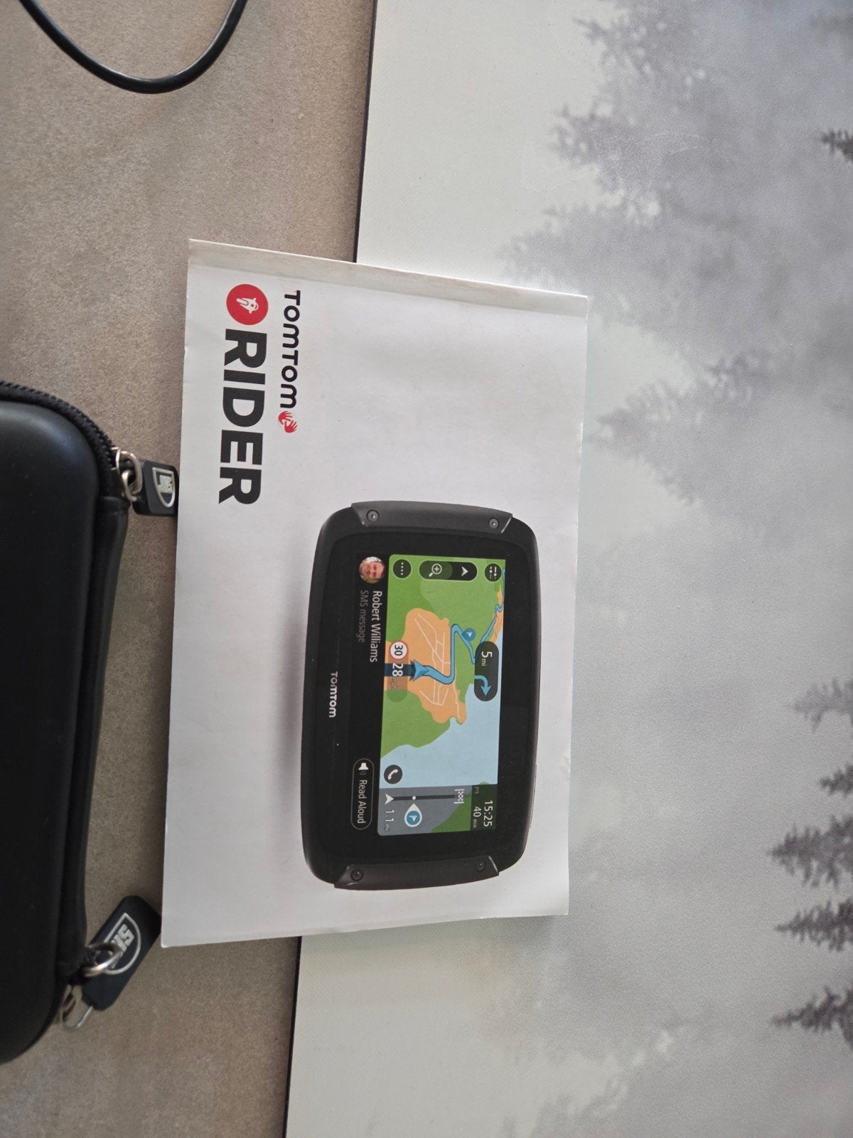 TomTom Rider 550 Motornavigatie, Ophalen of Verzenden, Zo goed als nieuw