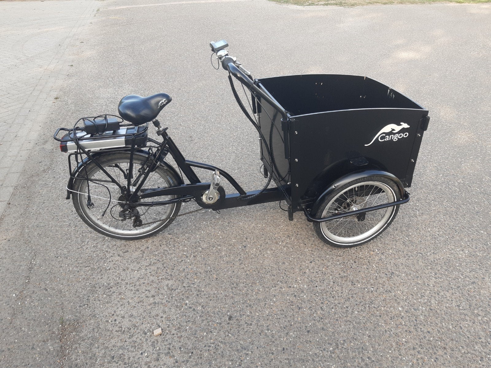 Elektrische bakfiets Cangoo, Ophalen, 4 kinderen of meer