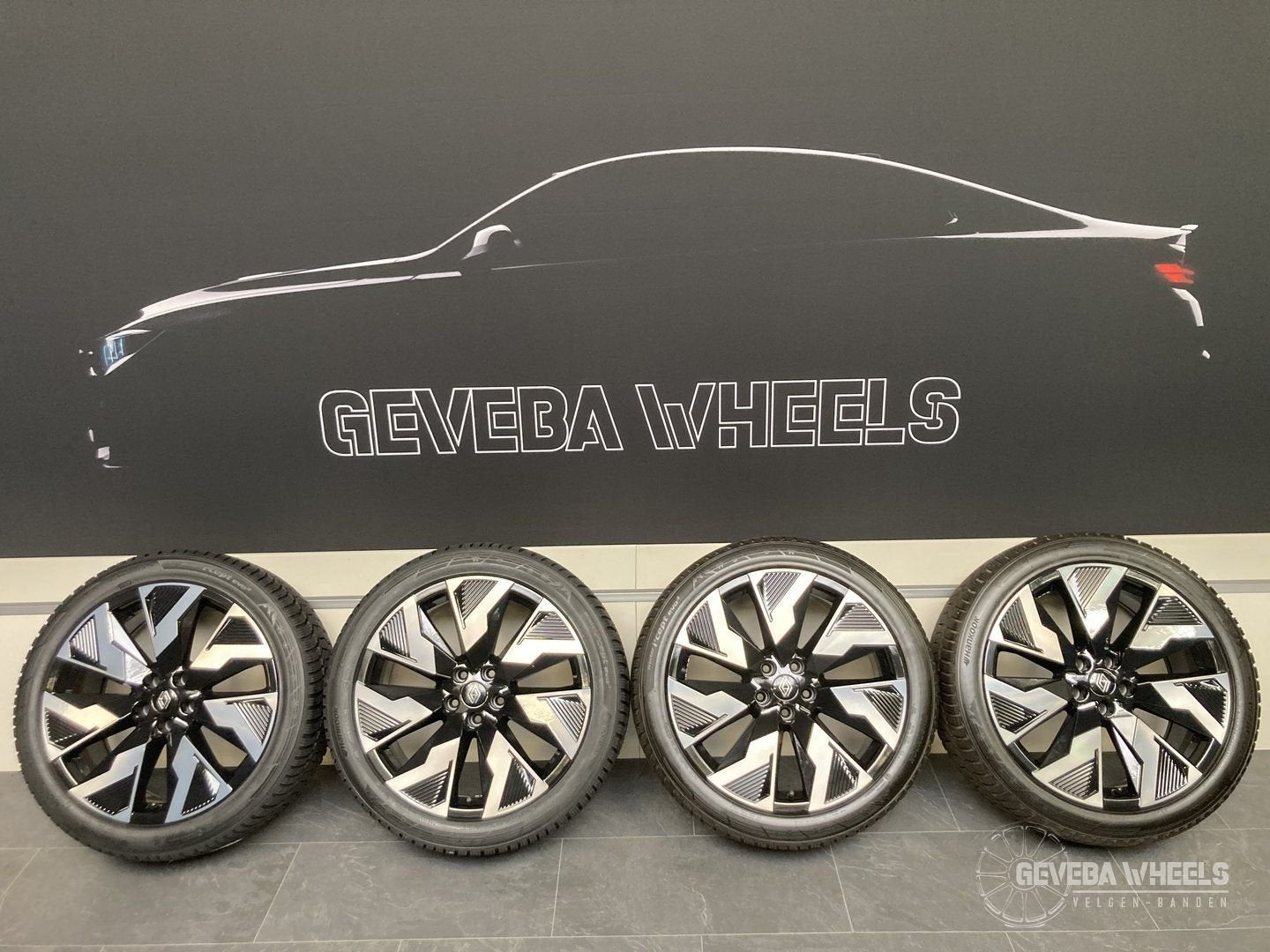 20” originele Renault Rafale velgen + winterbanden 5x114.3, -, -, Banden en Velgen, 20 inch