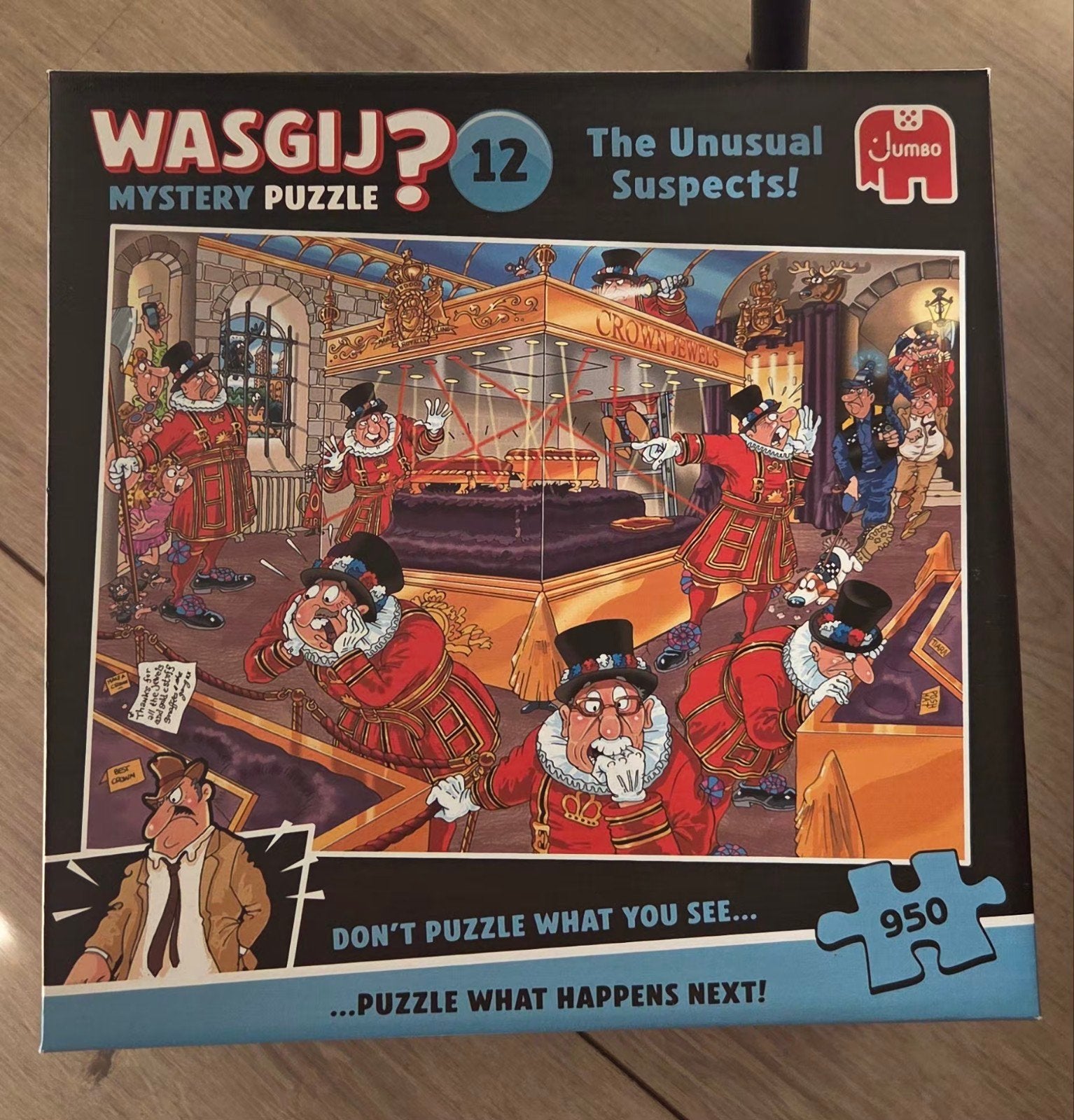 Wasgij? Mystery 12: The Unusual Suspects! 950 stukjes, Ophalen of Verzenden, Zo goed als nieuw