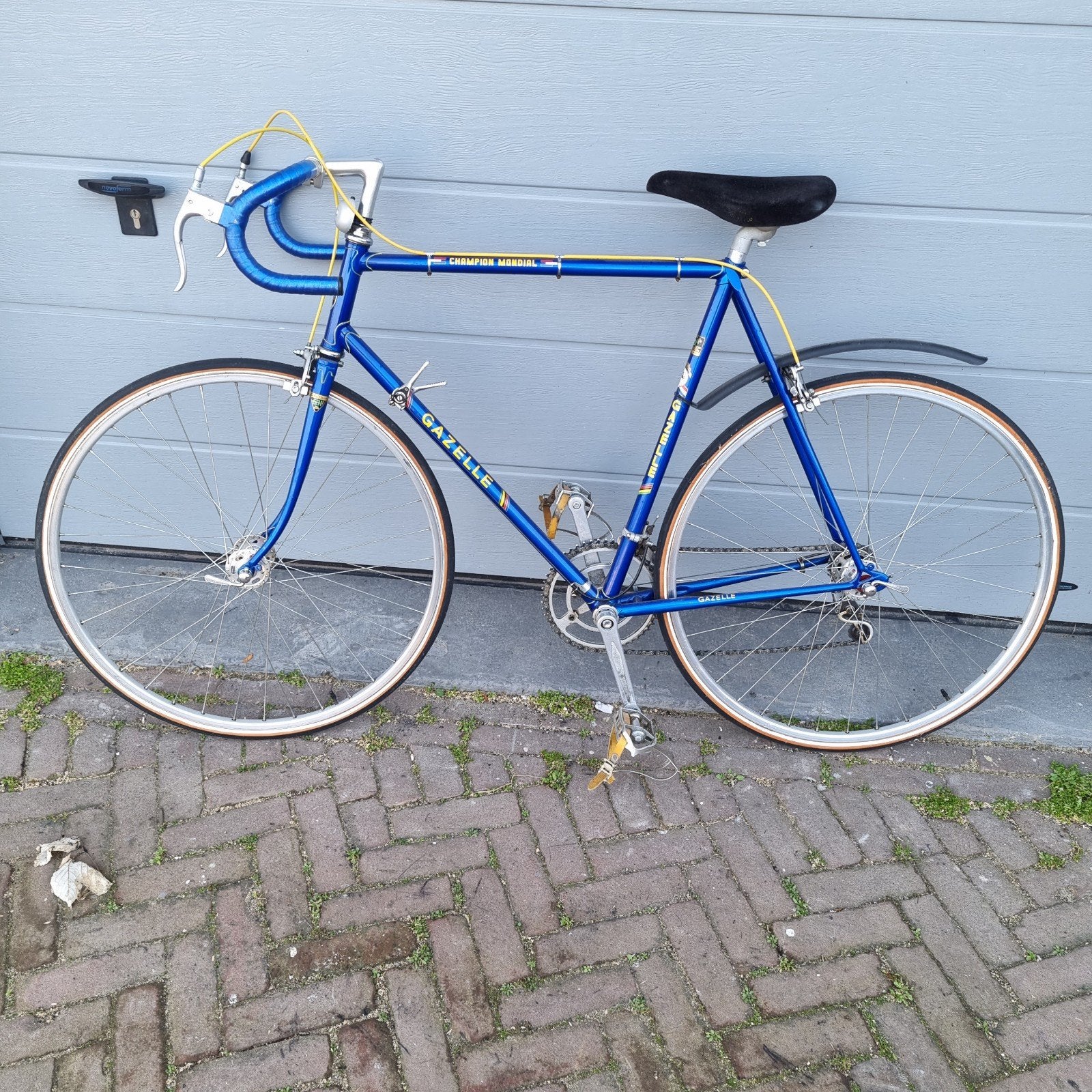 Klassieke Gazelle Champion Mondial (1970) – Reynolds 531 – B, Ophalen, Gebruikt, Gazelle, 10 tot 15 versnellingen
