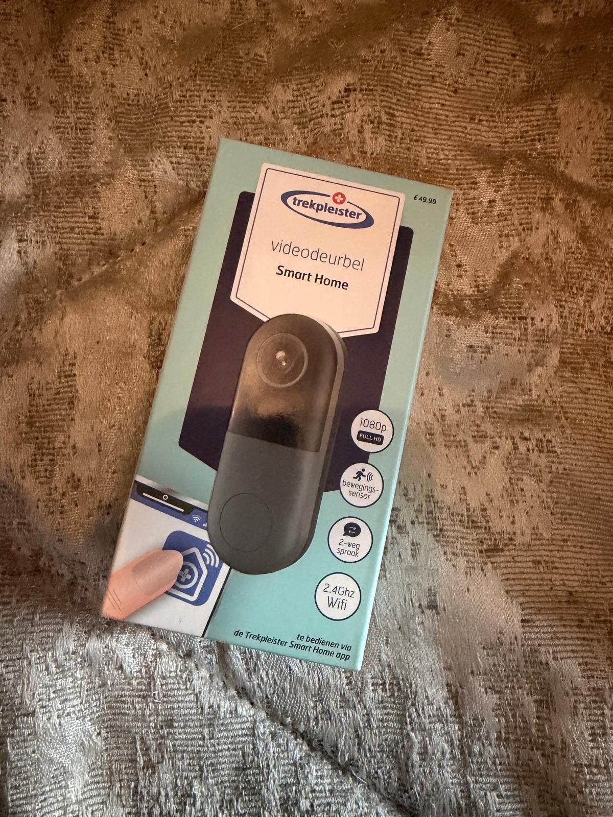 Trekpleister Videodeurbel Smart Home - Nieuw in doos, Ophalen of Verzenden, Ingebouwde camera, Nieuw, Draadloos