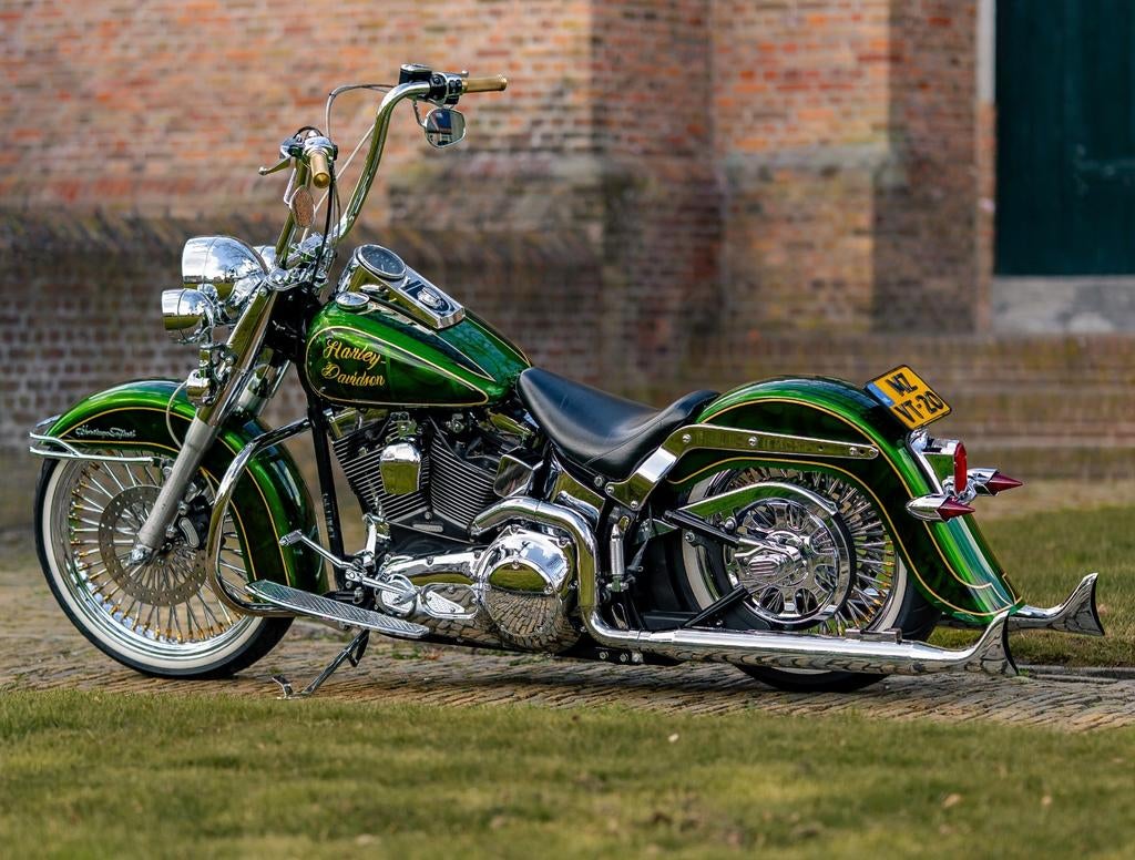 Harley-Davidson Softail Heritage Mexican Style lowrider, Motoren, 2 cilinders, 1400 cc, Particulier, Meer dan 35 kW