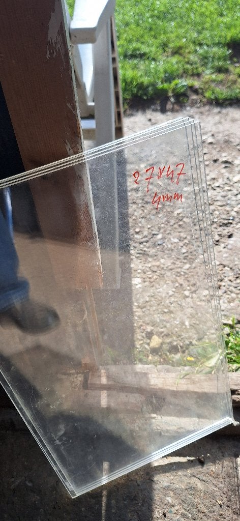 plexi glas, Gebruikt, Minder dan 80 cm, Minder dan 80 cm, Ophalen of Verzenden
