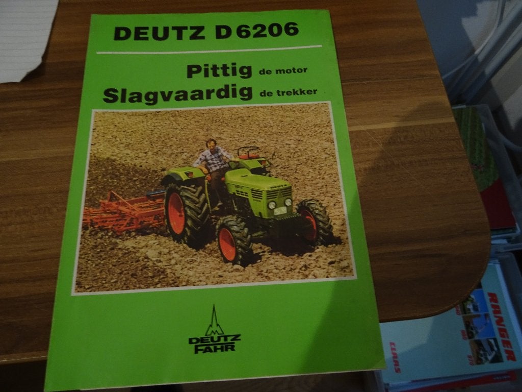 Deutz D6206Folder, Ophalen of Verzenden, Nieuw, Folder