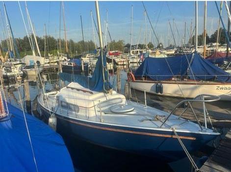Stadt trotter Pandora Kajuitzeilboot - Goed Onderhouden, Ophalen, Gebruikt, Polyester, Diesel