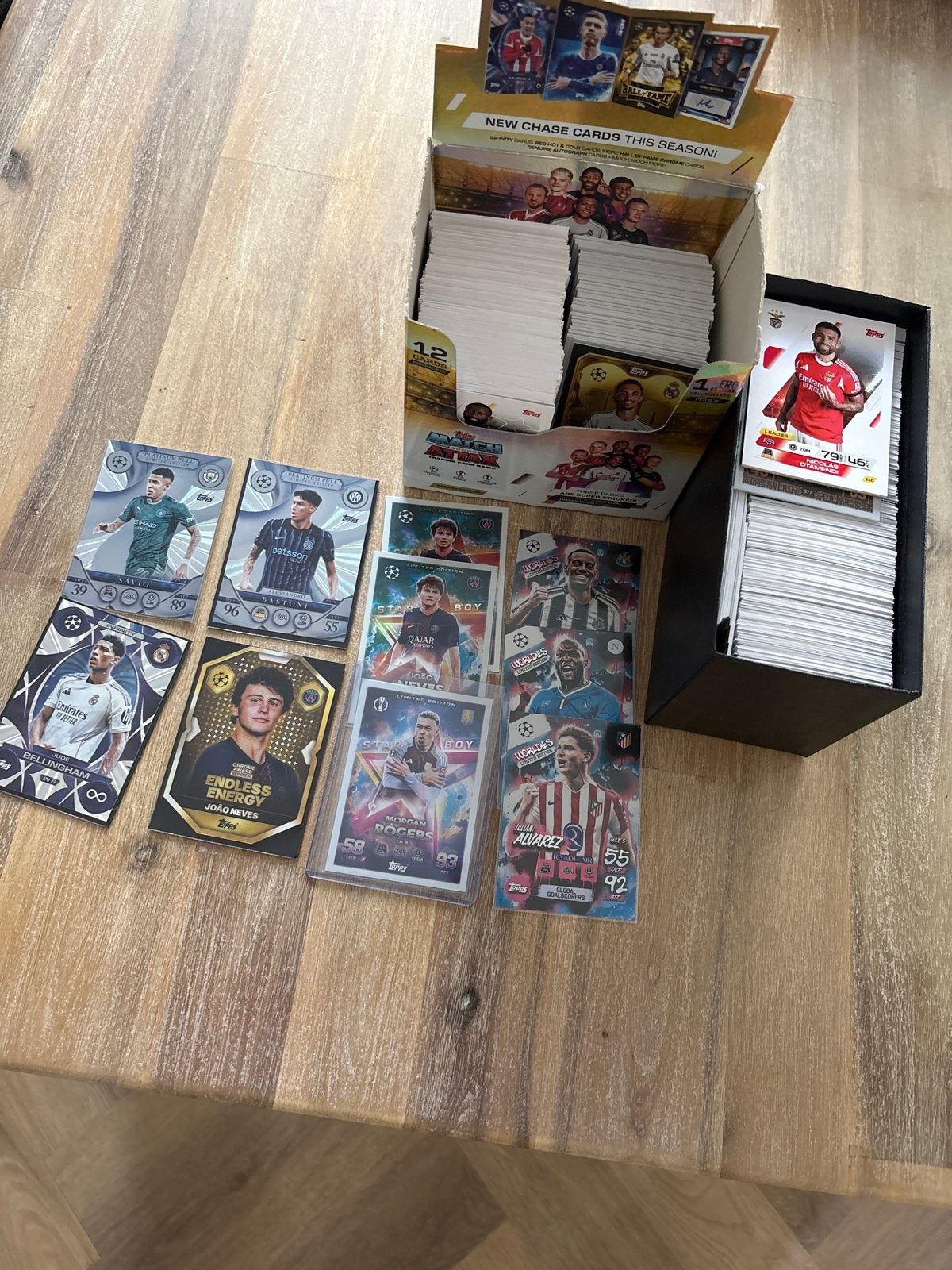 Grote Topps Match Attax Verzameling - Voetbal Spelerskaarten, Ophalen of Verzenden, Gebruikt, Buitenlandse clubs, Spelerskaart