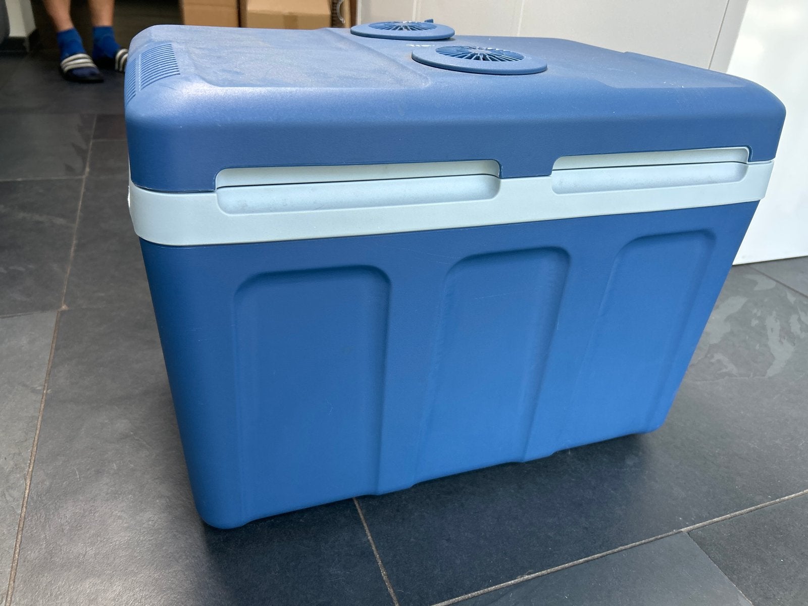 Elektrische koelbox 56x40x42cm - Ideaal voor camping/auto, Ophalen, Gebruikt, Koelbox, Elektrisch