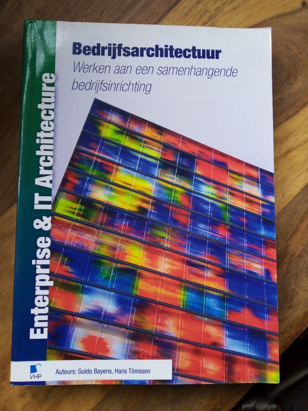Bedrijfsarchitectuur, Gelezen, Guido Bayens, Hans Tönissen, Gamma, HBO