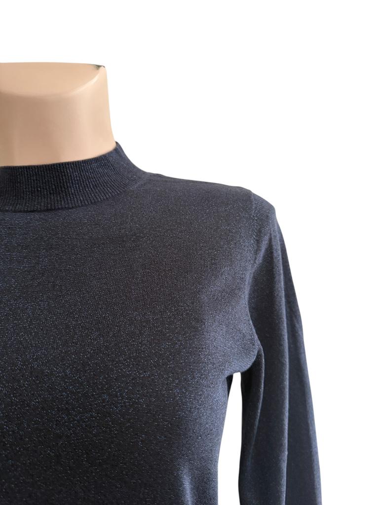 & Other Stories shirt lange mouw S, Maat 38/40 (M), Blauw, Ophalen of Verzenden, Zo goed als nieuw