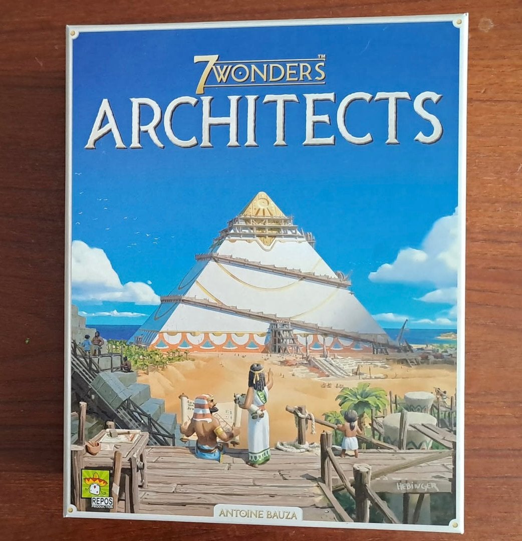 Spel: 7 Wonders Architect, Hobby en Vrije tijd, Gezelschapsspellen | Bordspellen, Ophalen of Verzenden, Zo goed als nieuw