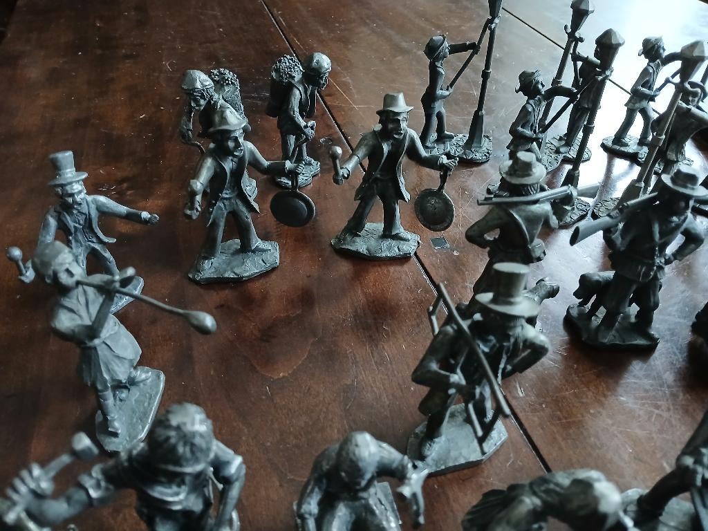 Verzameling van Royal Pewter Daalderop tinnen ambachten, Antiek en Kunst, Ophalen of Verzenden