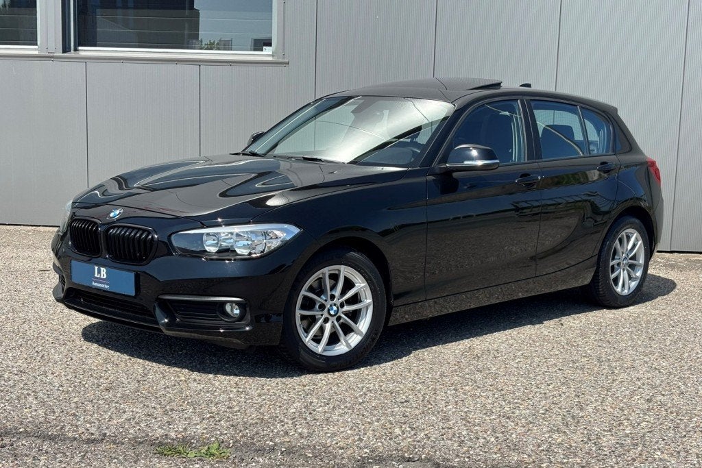 Bmw 1-SERIE 116i, schuifdak/clima, Auto's, 1-Serie, Achterwielaandrijving, Met garantie (alle), Zwart