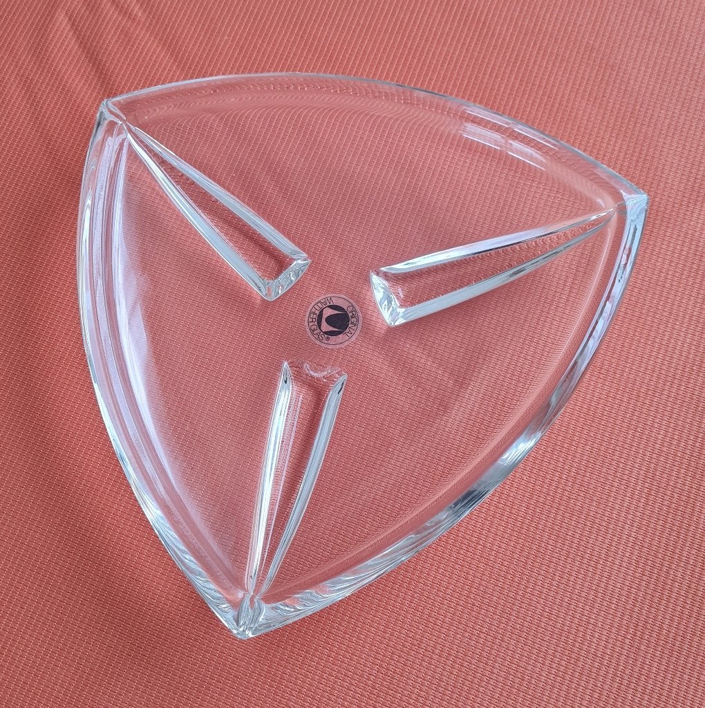 Mooie Walther glas schaal, Nieuw, Ophalen of Verzenden, Overige stijlen, Glas