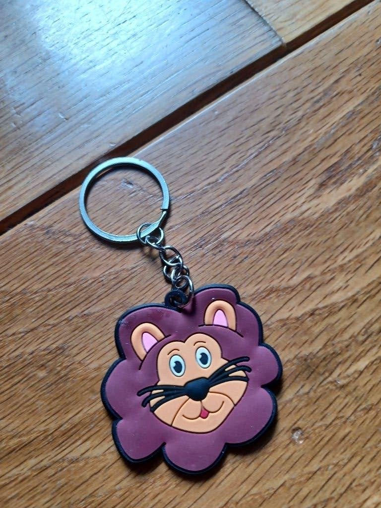 Sleutelhanger met blije beer - nieuw, Ophalen of Verzenden, Nieuw, Knuffel of Figuurtje