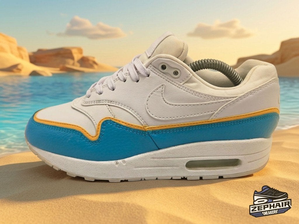 Nike Air Max 1 'Liner Blue' EU37.5 2019, Colosseum 1, 1213 NL Hilversum, Nederland, Blauw, Nike, Ophalen of Verzenden