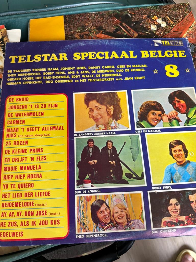 Telstar Speciaal België 8 LP - Diverse Artiesten, Ophalen, Gebruikt, 1970 - 1979, Levenslied of Smartlap