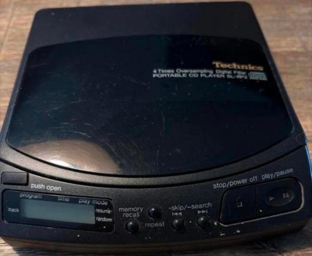Technics SL-XP2 Draagbare CD Speler - Vintage Audio, Ophalen of Verzenden, Gebruikt, Technics, Draagbaar