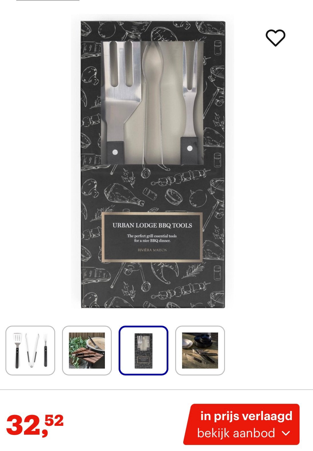 Nieuw in de doos Urban Lodge tools BBQ, Ophalen of Verzenden, Nieuw