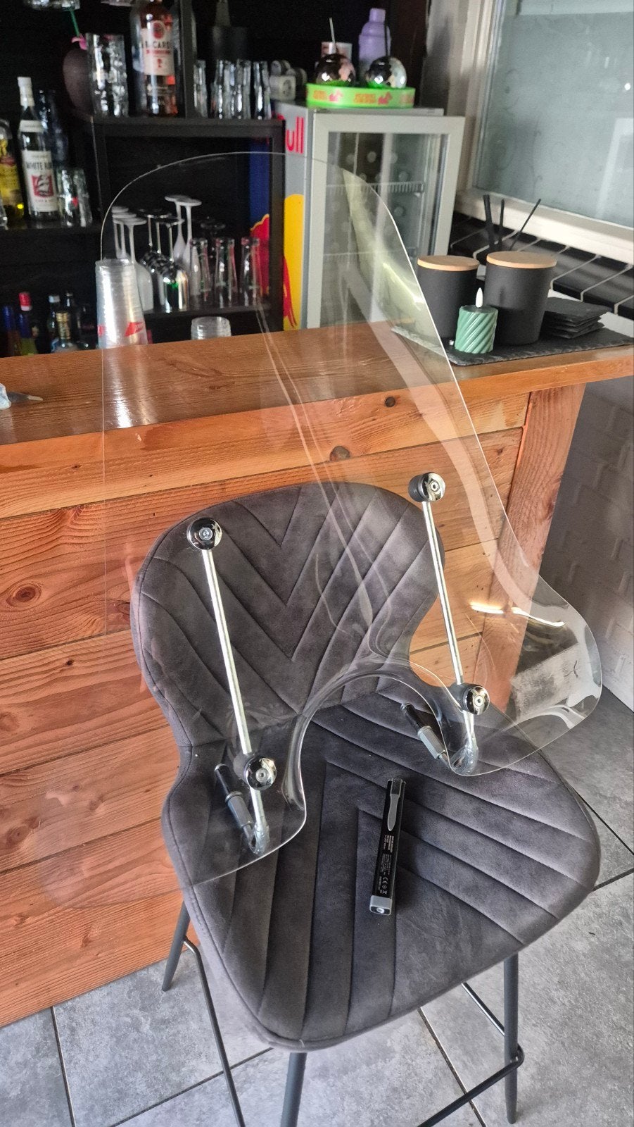 Hoog Windscherm voor Vespa LX - Bescherming en stijl, Ophalen, Gebruikt, Overige typen, Vespa