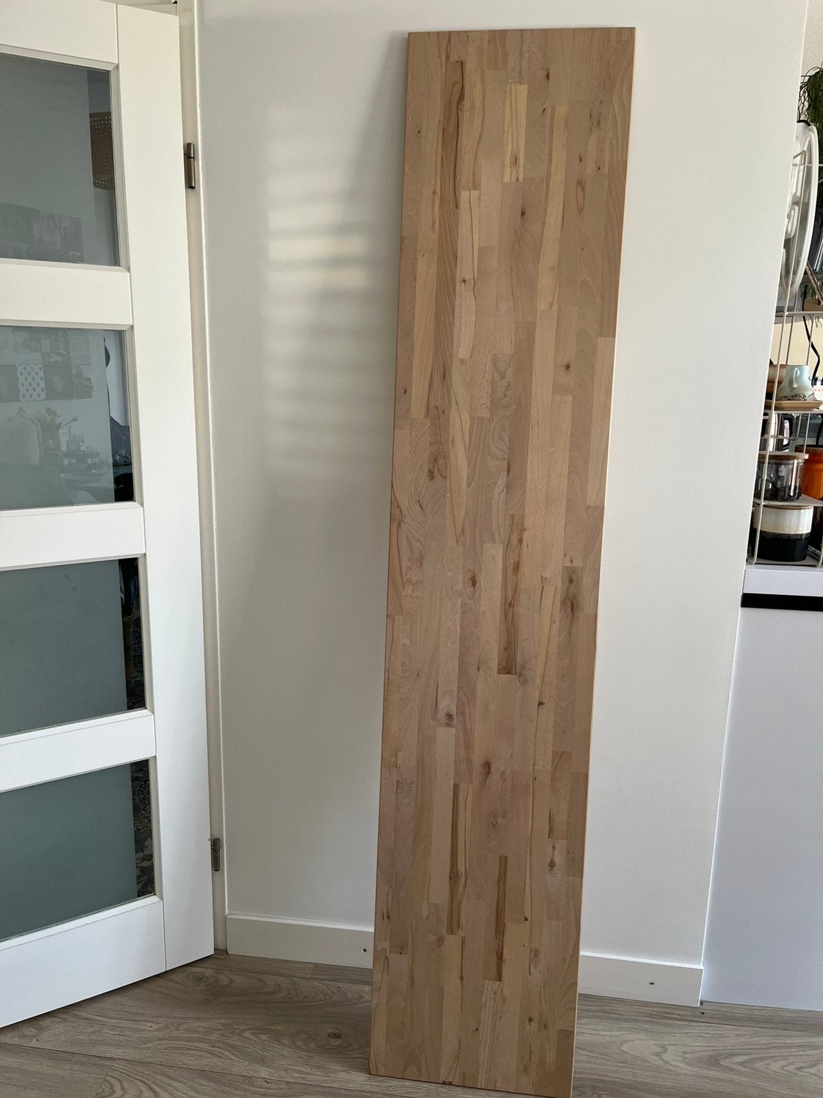 Eikenhout meubelpaneel/plank, Ophalen, Zo goed als nieuw