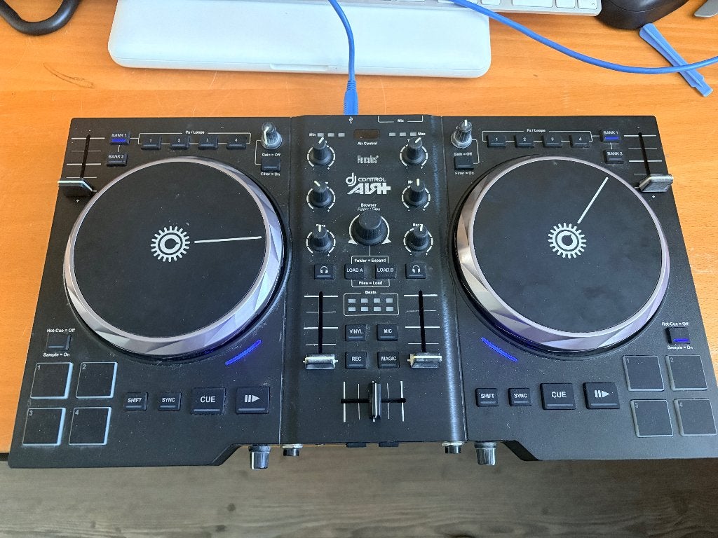 Hercules DJ controller Air+, Ophalen of Verzenden, Gebruikt, Dj-set, Overige merken