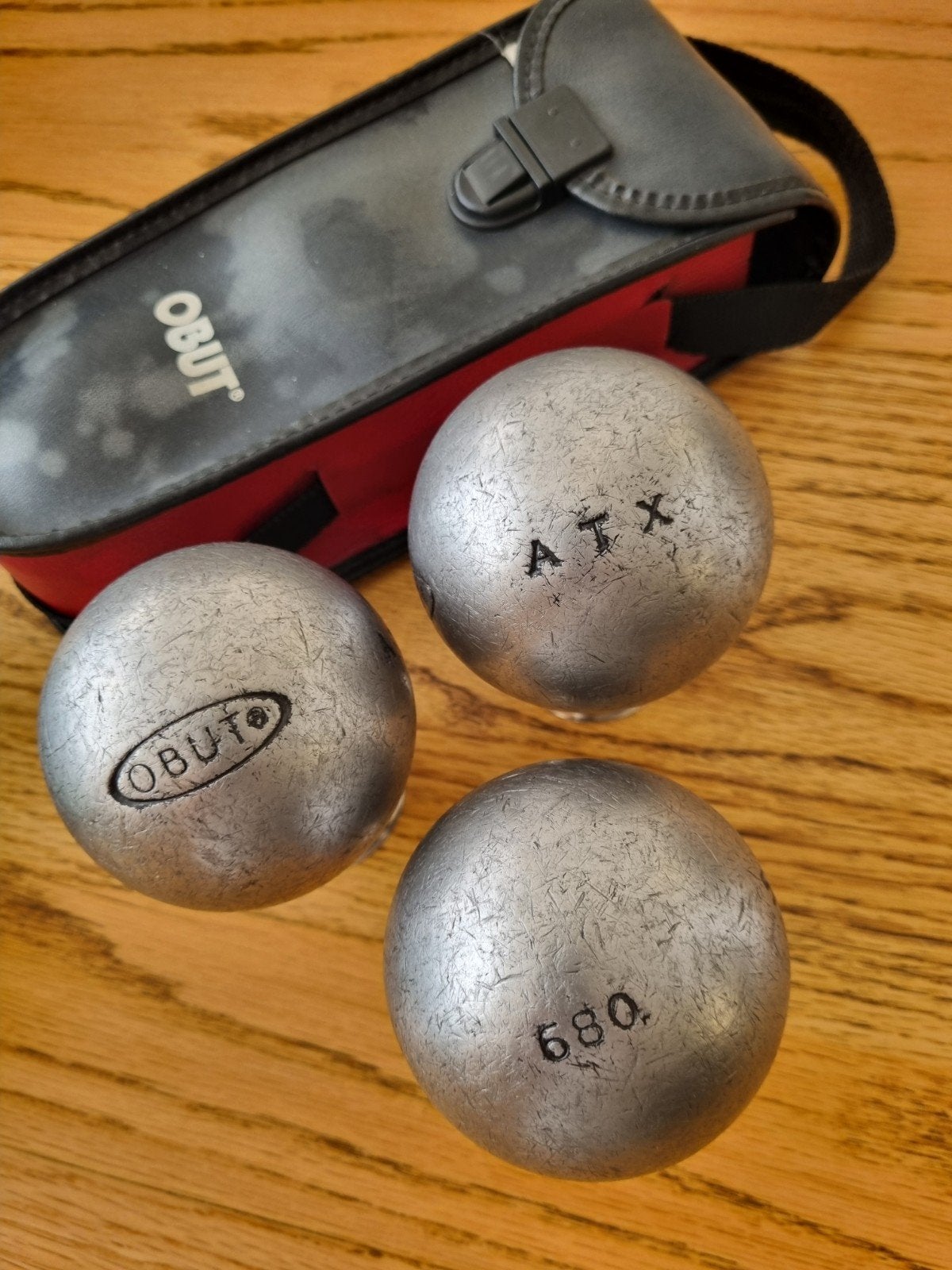 Obut ATX competition boules (75/680/0), Ophalen of Verzenden, Gebruikt