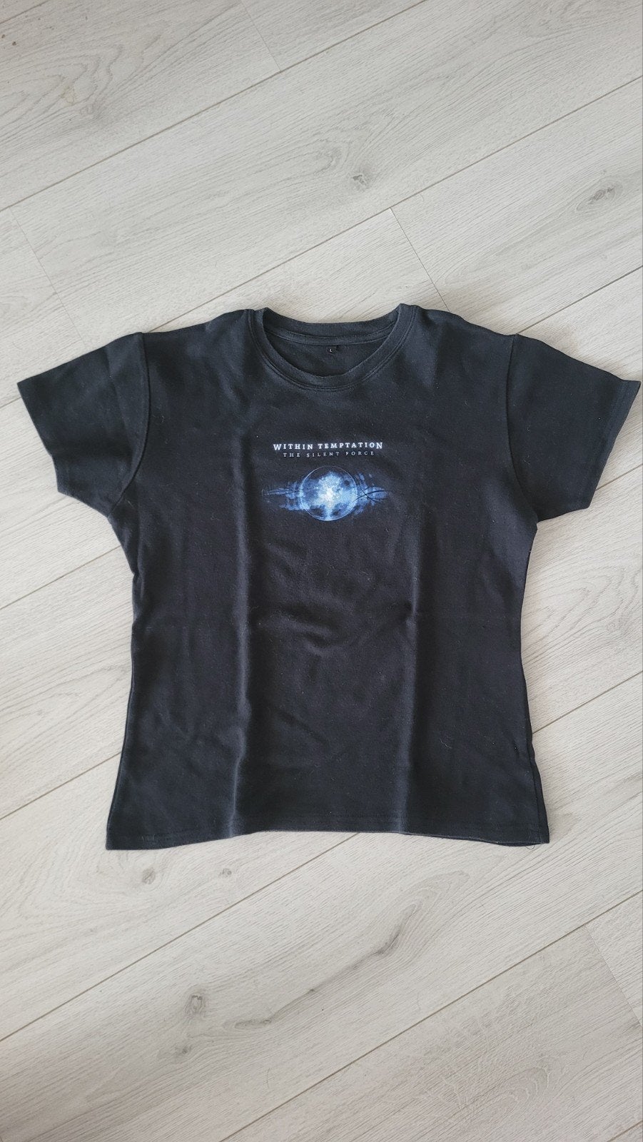 Within Temptation The Silent Force girly shirt mt L, Within Temptation, Zwart, Ophalen of Verzenden, Korte mouw