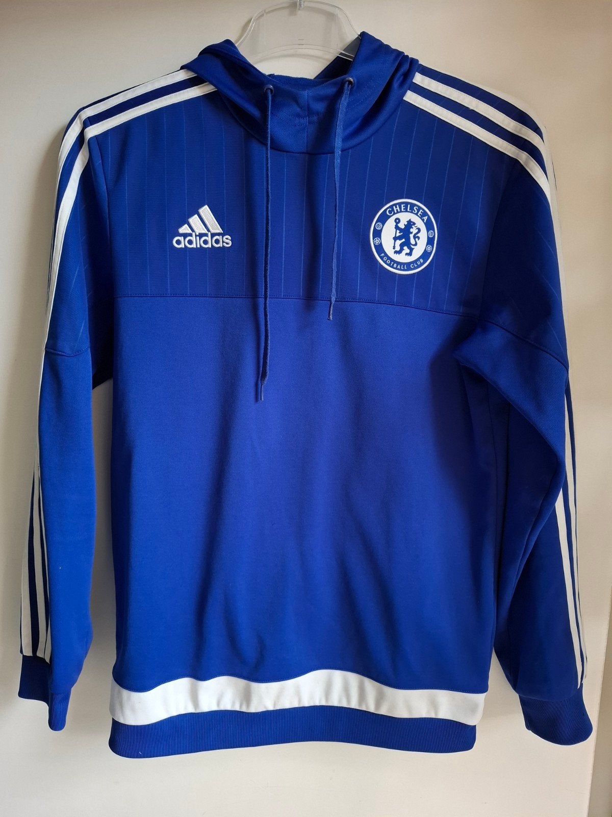 Chelsea Voetbal Hoodie Sweater Maat S, Blauw, Ophalen of Verzenden, Zo goed als nieuw, Adidas