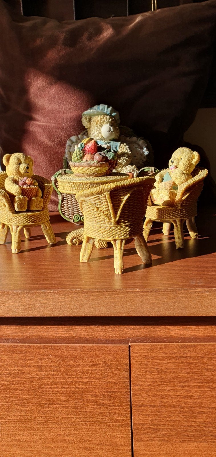Beeldengroep berengezin, Ophalen of Verzenden, Zo goed als nieuw, Poppenhuis