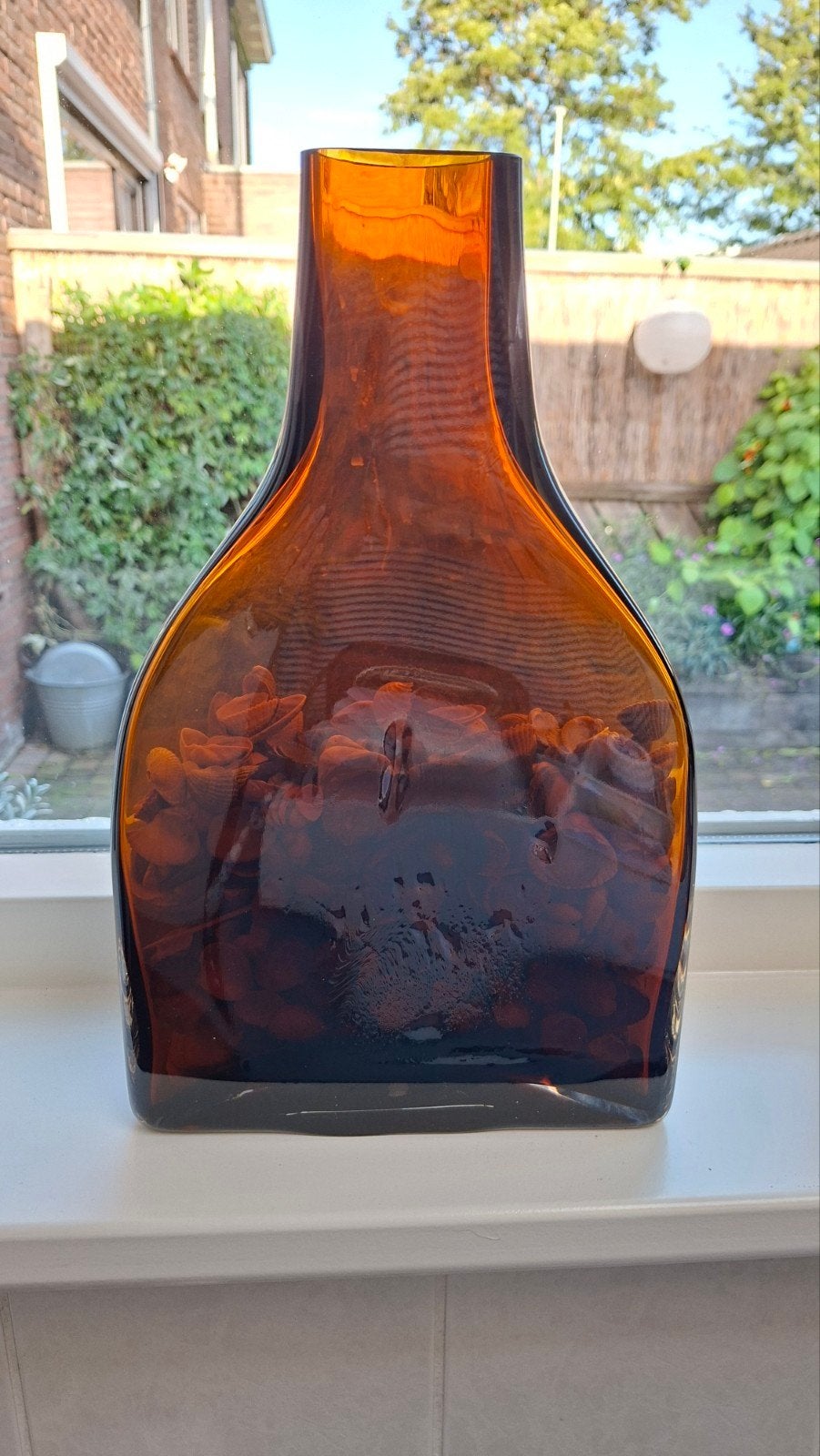 glazen vaas, Ophalen, Gebruikt, Glas, 135 cm