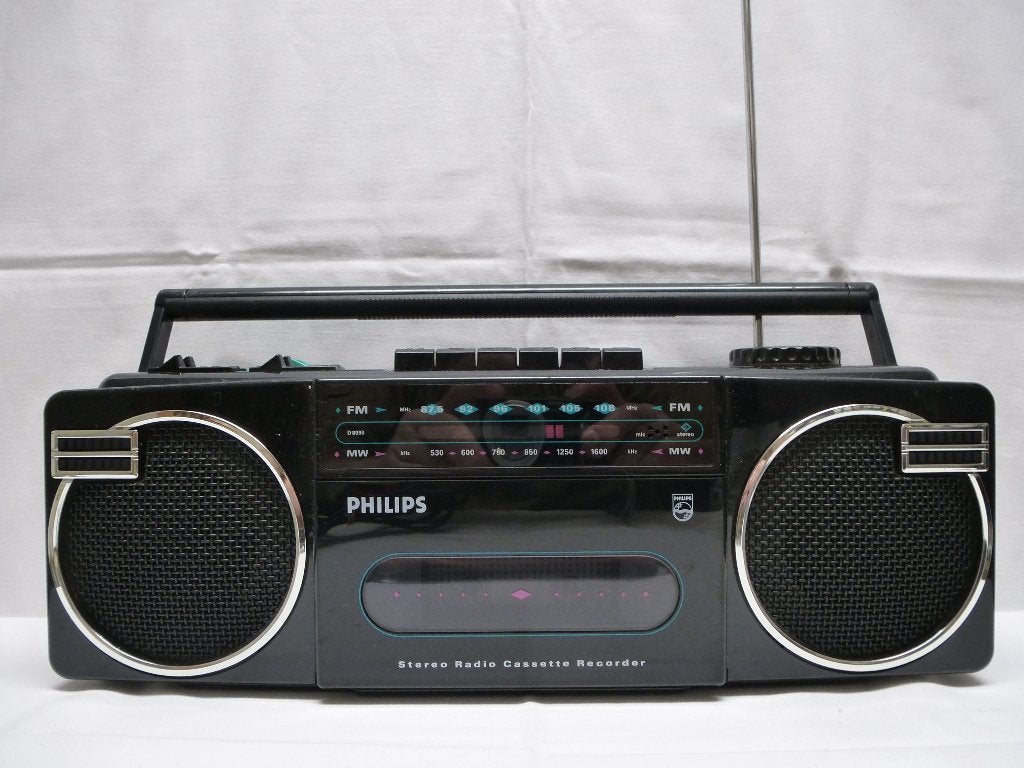 Philips stereo radio cassette recorder in zeer nette staat, Ophalen of Verzenden, Zo goed als nieuw, Overige typen