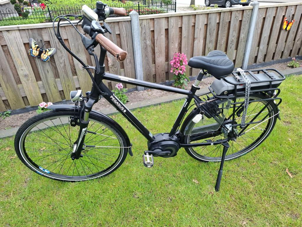 Pegasus Ravenna elektrische fiets met Bosch middenmotor!, Zo goed als nieuw, 51 tot 55 cm, 50 km per accu of meer, Ophalen