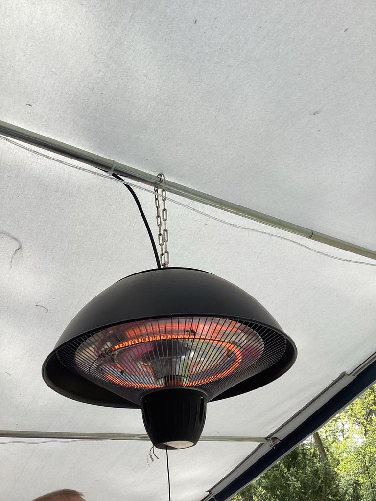 Sun Heat Elektrische Terrasverwarmer - Zo goed als nieuw, Ophalen of Verzenden, Zo goed als nieuw, Elektrisch, Plafond