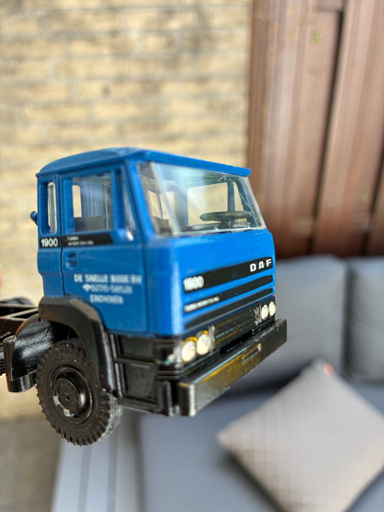 DAF 1900 Turbo Lion modelvrachtwagen 1:50, Ophalen, Zo goed als nieuw