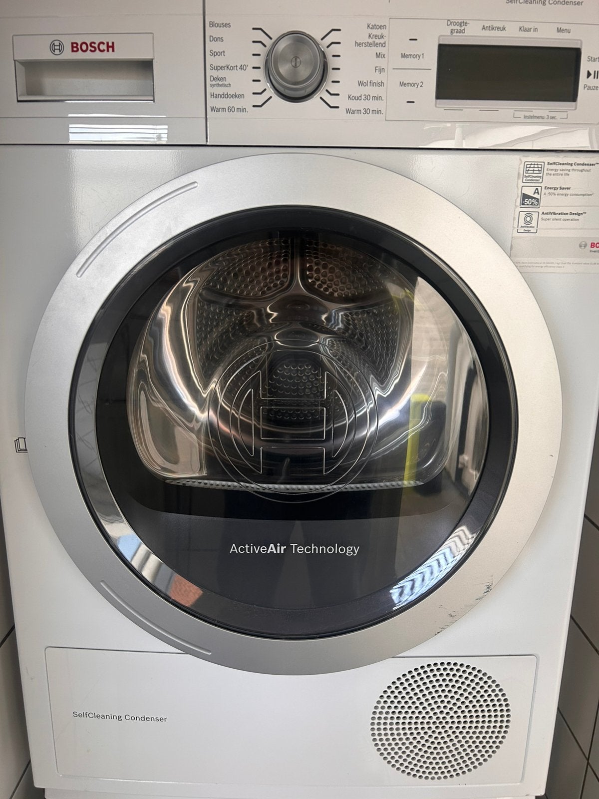 Prima wasmachine en droger, Witgoed en Apparatuur, Ophalen, 6 tot 8 kg, Zo goed als nieuw, 85 tot 90 cm