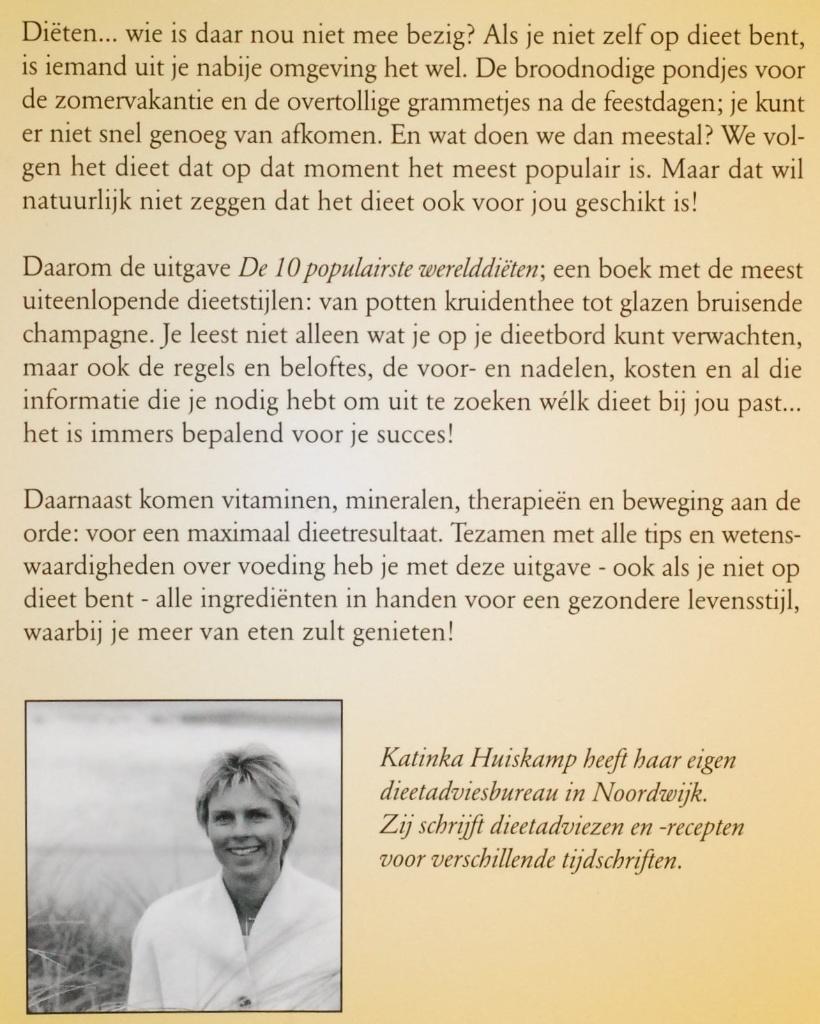 De 10 populairste werelddiëten (1997), Verzenden, Zo goed als nieuw, Dieet en Voeding