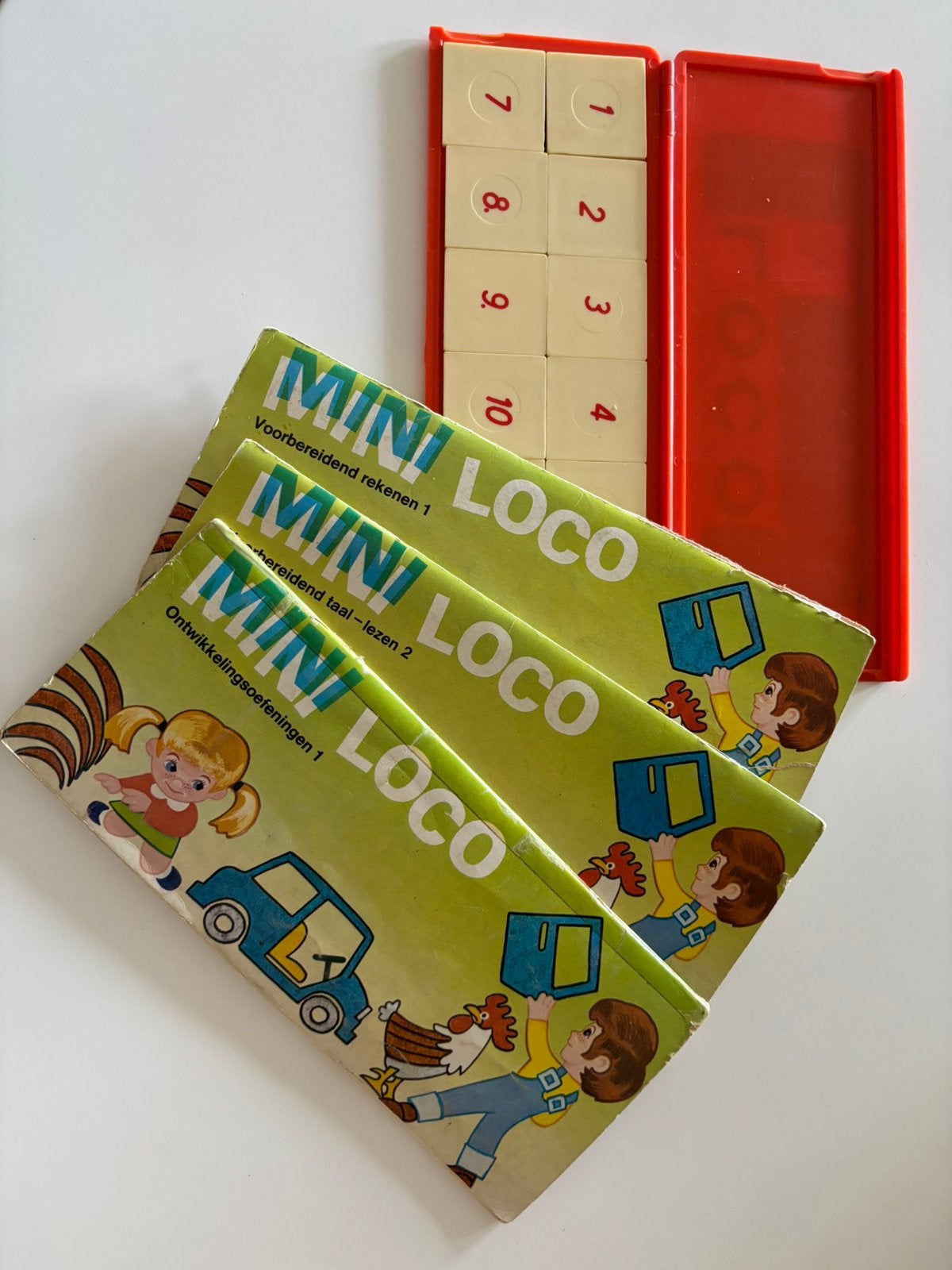 Mini Loco met 3 boekjes, Ophalen of Verzenden, Gebruikt, Rekenen