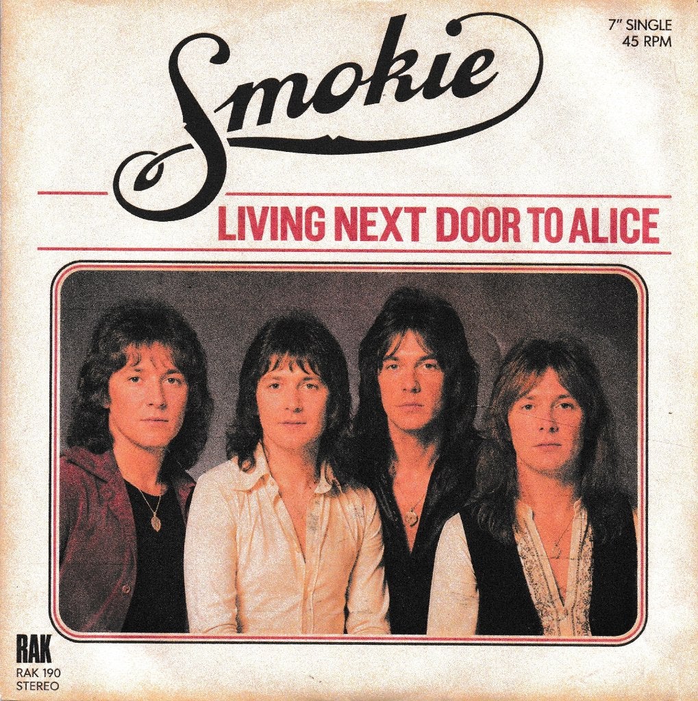 Smokie - Living next door to Alice, Cd's en Dvd's, Ophalen of Verzenden, Gebruikt, 7 inch, Pop