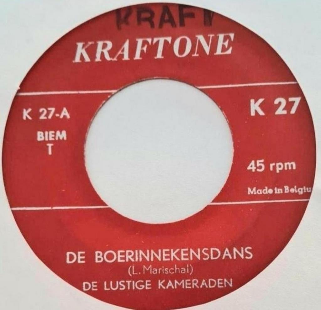 DE LUSTIGE KAMARADEN  - DE BOERINNEKENSDANS, Ophalen of Verzenden, Gebruikt, Nederlandstalig